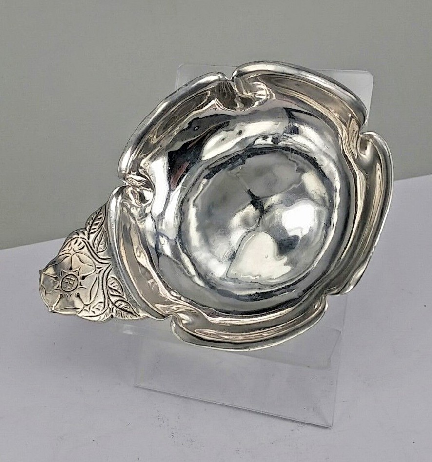 1936 Silver Tastevin wine taster signed by Robert Edgar stone R E Stone