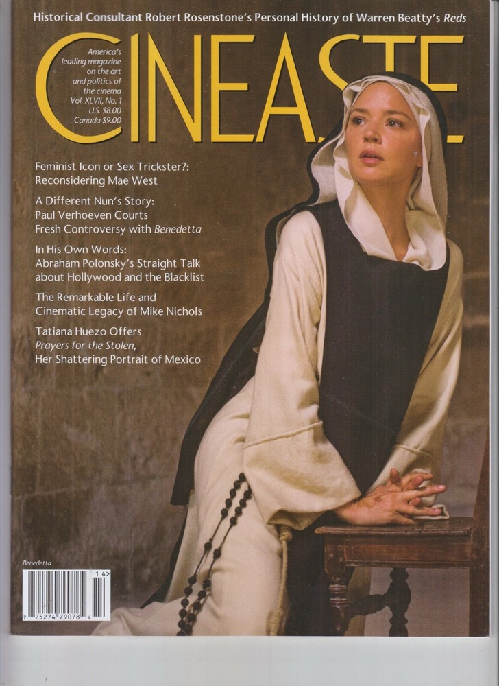 VIRGINIE EFIRA CINEASTE MAGAZINE WINTER 2021 BENEDETTA