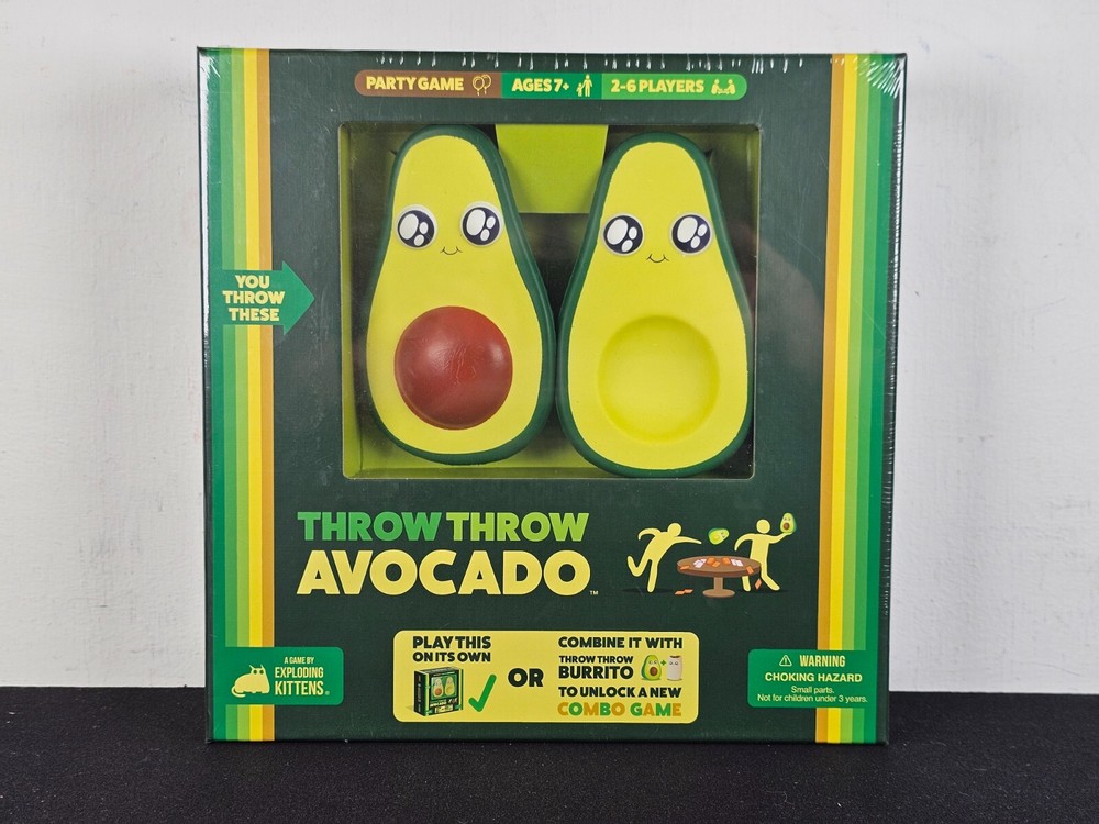 Exploding Kittens TTA-CORE-1 Throw Throw Avocado - a Dodgeball Party Game