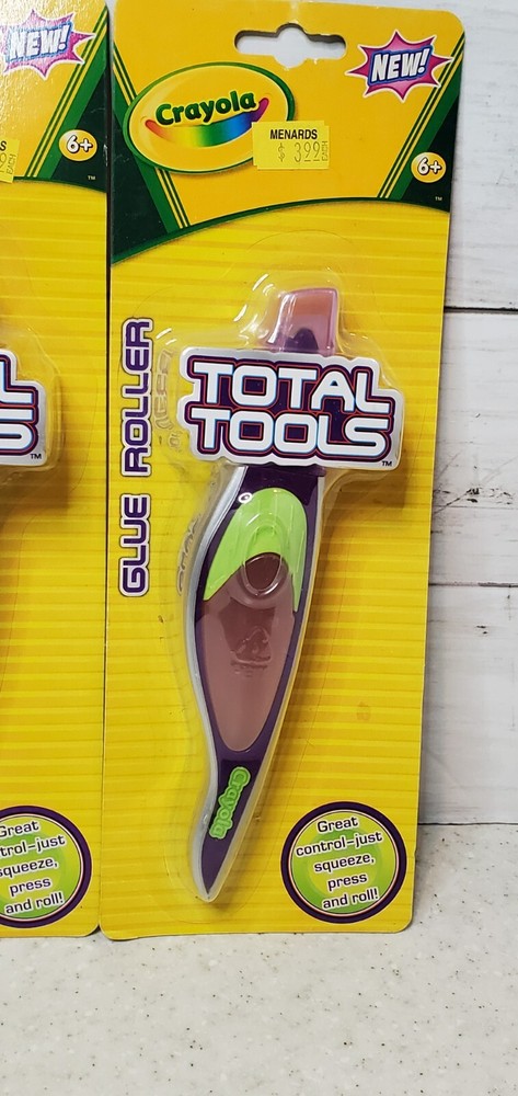 Vintage Crayola 2006 Total Tools Glue Rollers