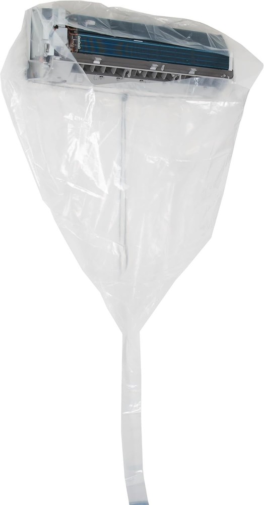 High-Density Mini Split Cleaning Cover - Prevent Overspray & Clean Effortlessly