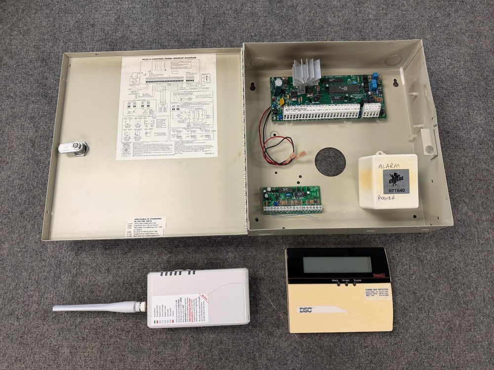 DSC Power 832 Security System + Keypad + Zone Expansion + Cellular Connect
