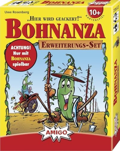 Amigo 1902 Bohnanza Expansion Set Card Game German Version