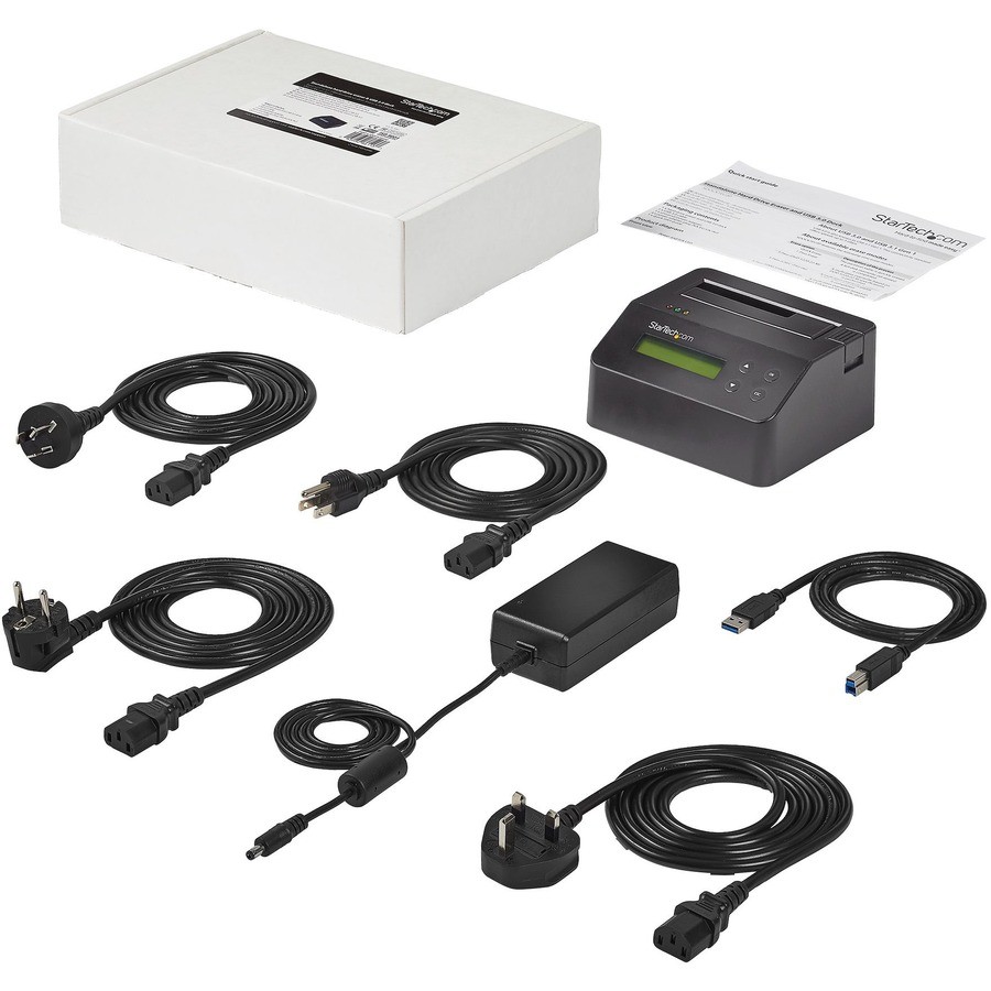 StarTech SDOCK1EU3P2 HDD Eraser Dock 2.5in/3.5in SATA USB 3.0