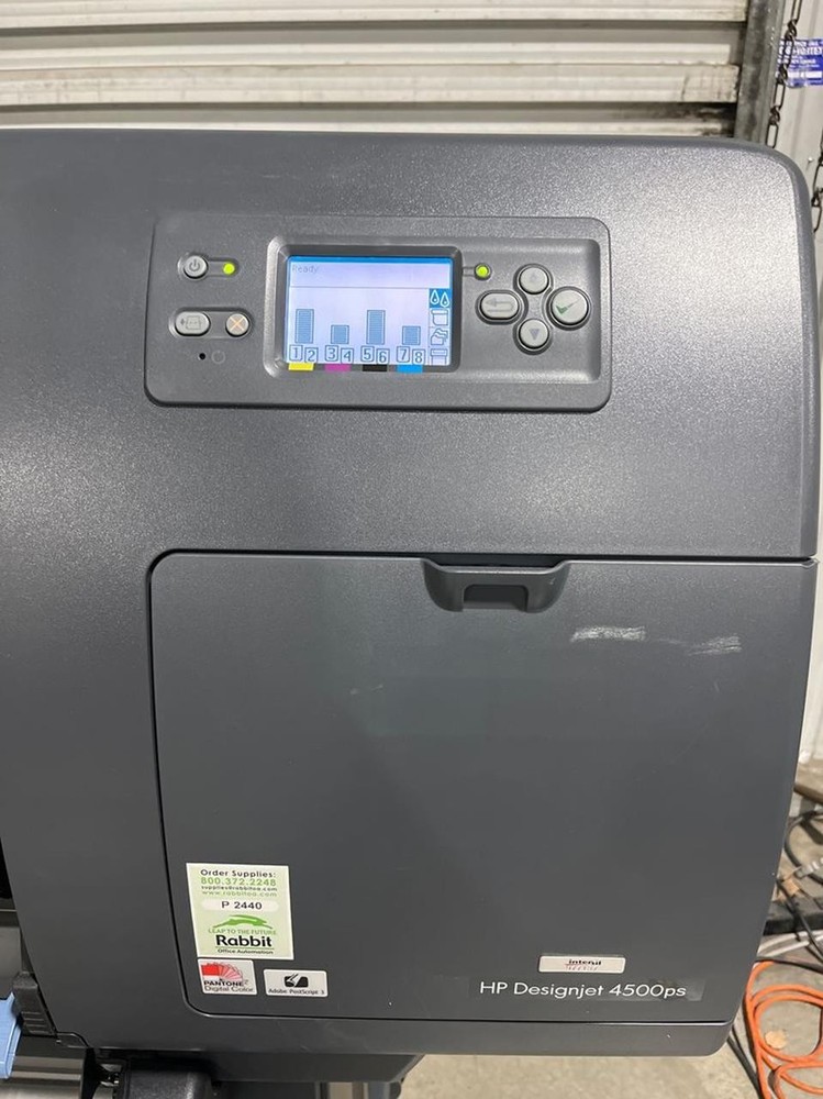 HP Q1272A DESIGNJET 4500PS LARGE-FORMAT PLOTTER PRINTER