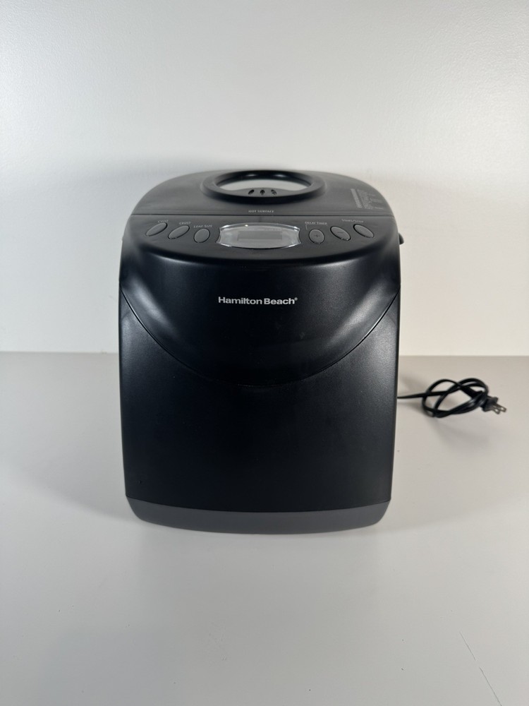 Hamilton Beach 29882 BM07 2 Lb HomeBaker Bread Maker Black EUC
