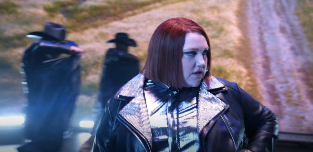 Monarch FOX Screen Used Gigi Performance Microphone