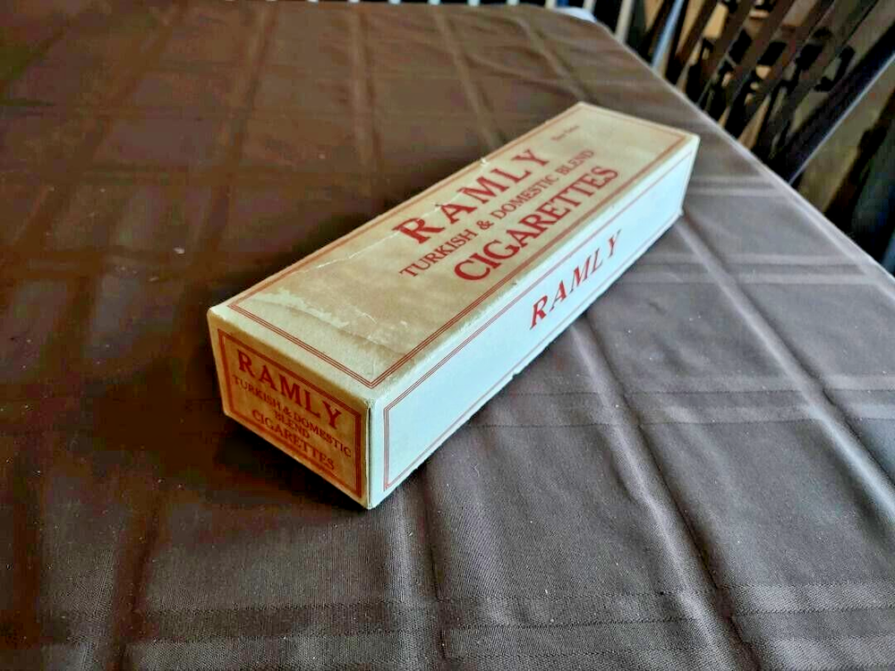 1900's Ramly Turkish Cigarettes Tobacco Empty Box