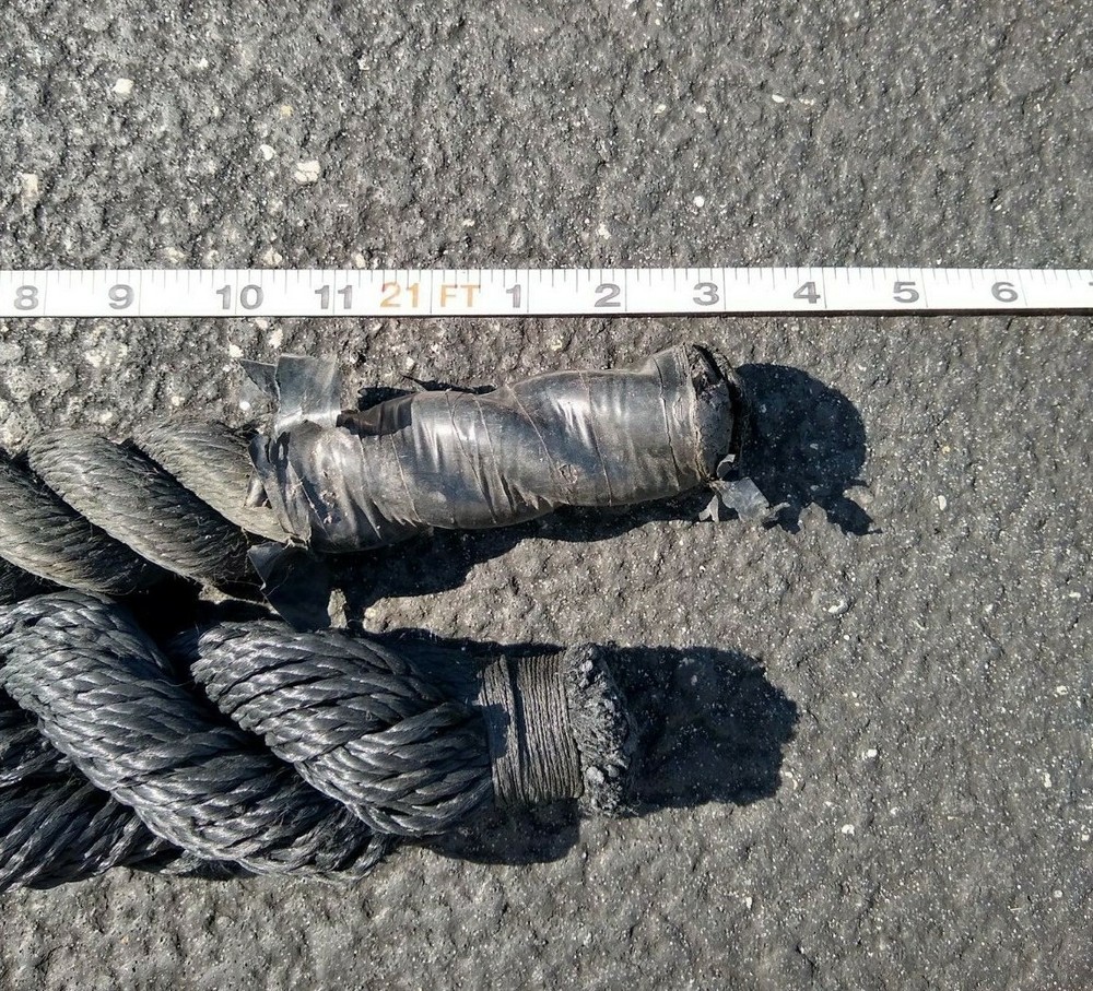 Three Strand Dock Line, 42' X 1½"