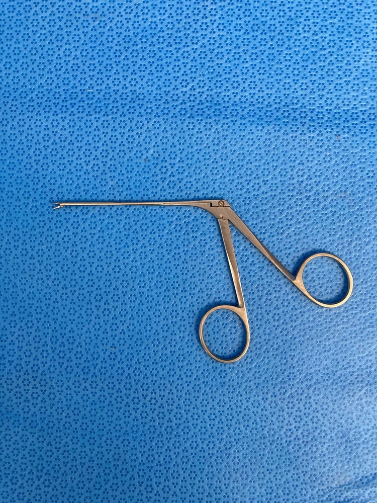 Rotating Smooth Jaw Micro Forceps ENT 3"