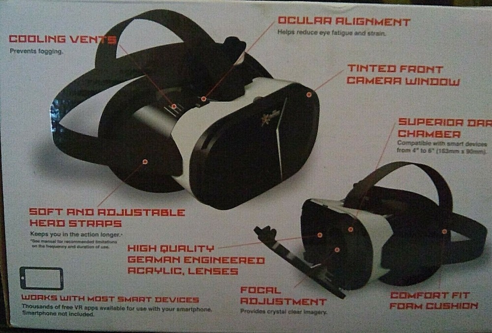 NEW DDV Dynamic Virtual Viewer Reality Headset