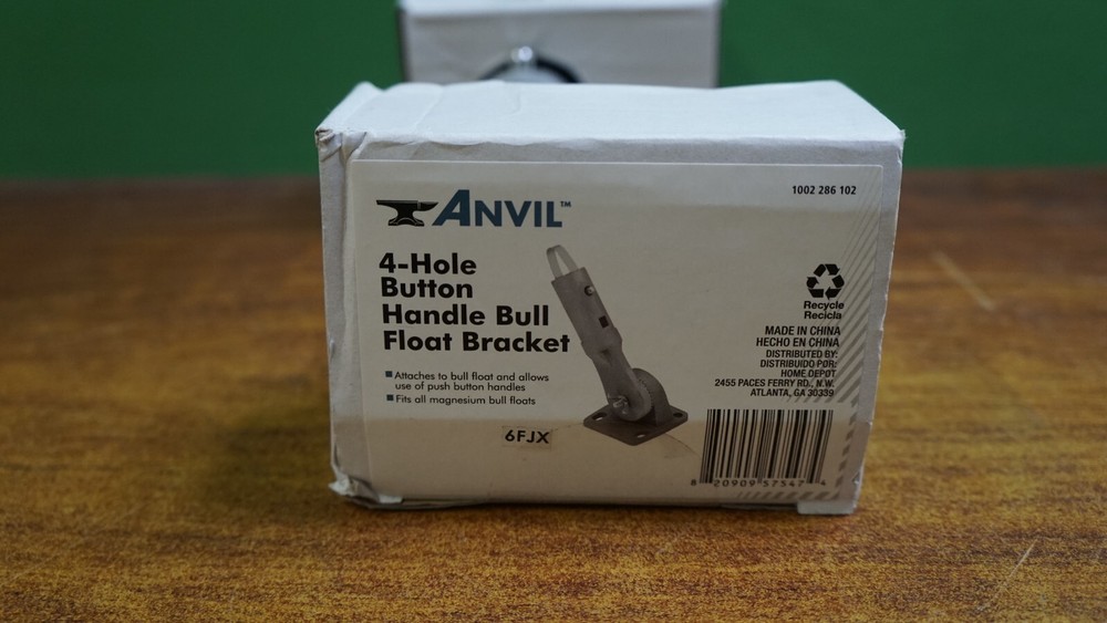 Anvil 4 Hole Button Handle Bull Float Bracket