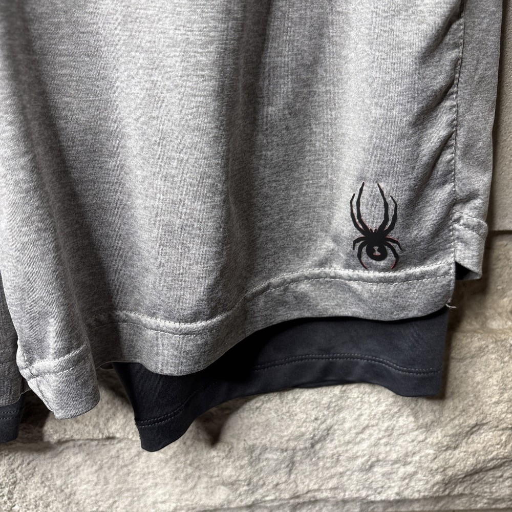 Spyder Active Men's Performance Proweb Stretch Shorts Gray size Medium