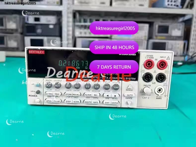 2700 Keithley Data Aquisition Switch Unit Desktop multimeter