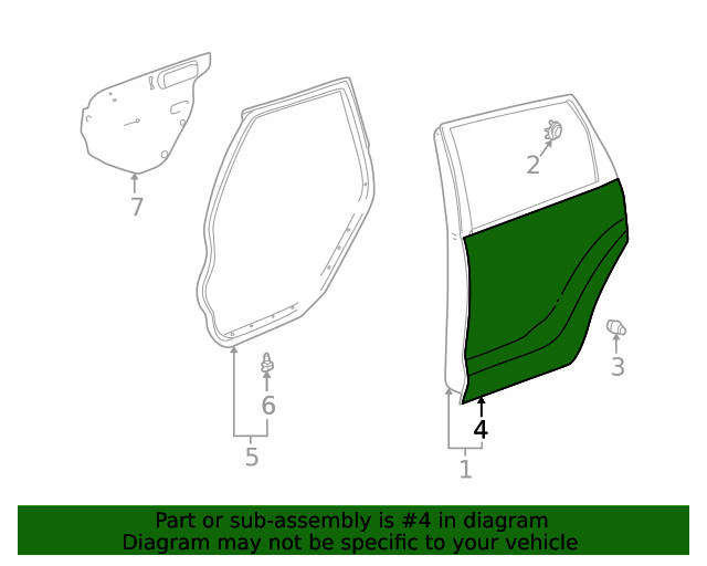 Genuine GM Outer Panel 88969767