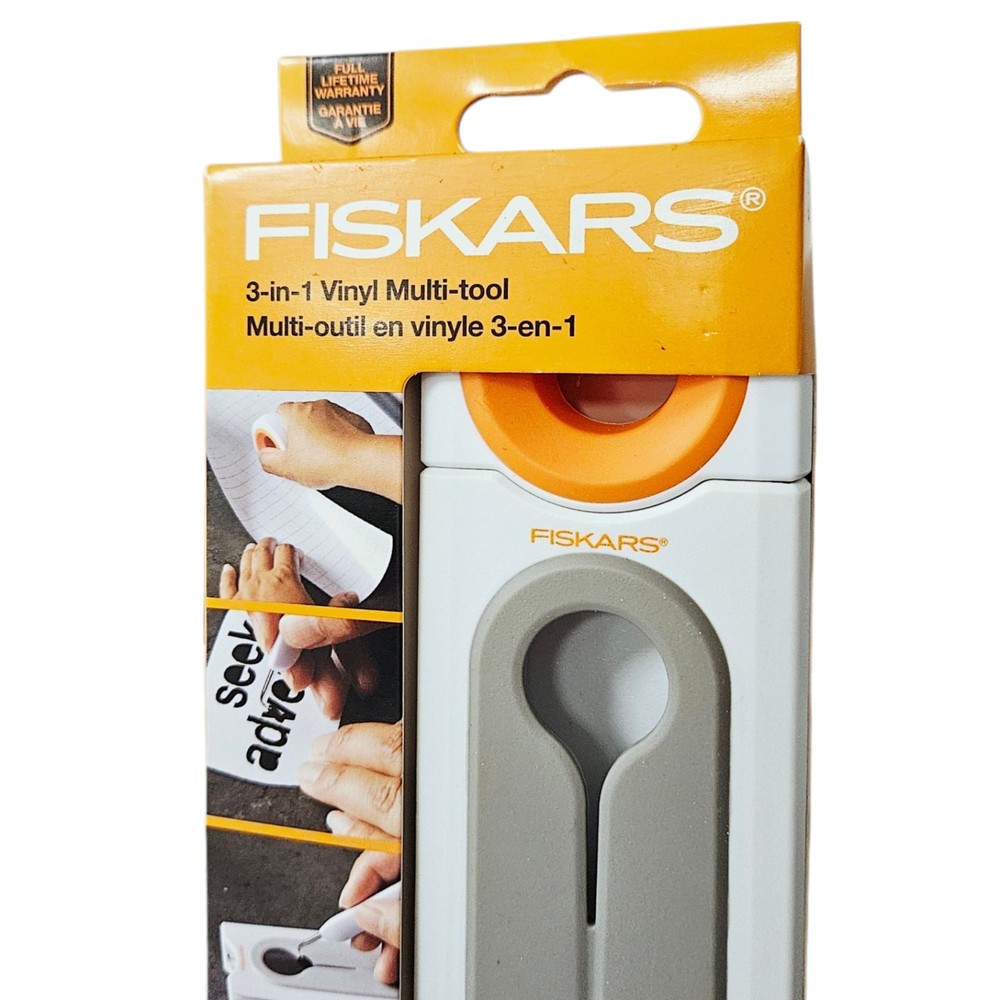 2-Pack Fiskars 3-in-1 Vinyl Weeding Multi-Tools Bundle Package Qty. 2
