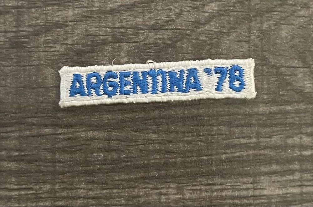 Vintage Argentina 78 (1978) Bar Patch