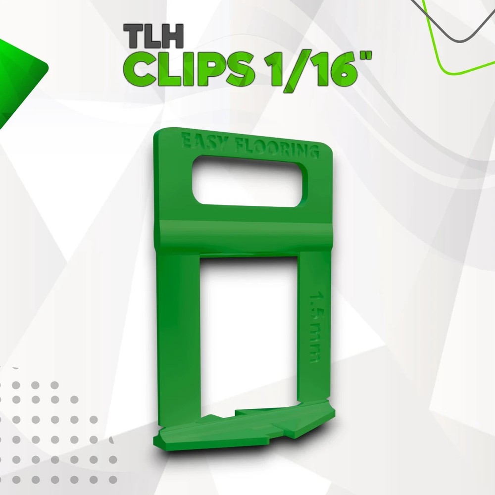 Marble Leveling Clips 1/16" – Medium Height Pieces