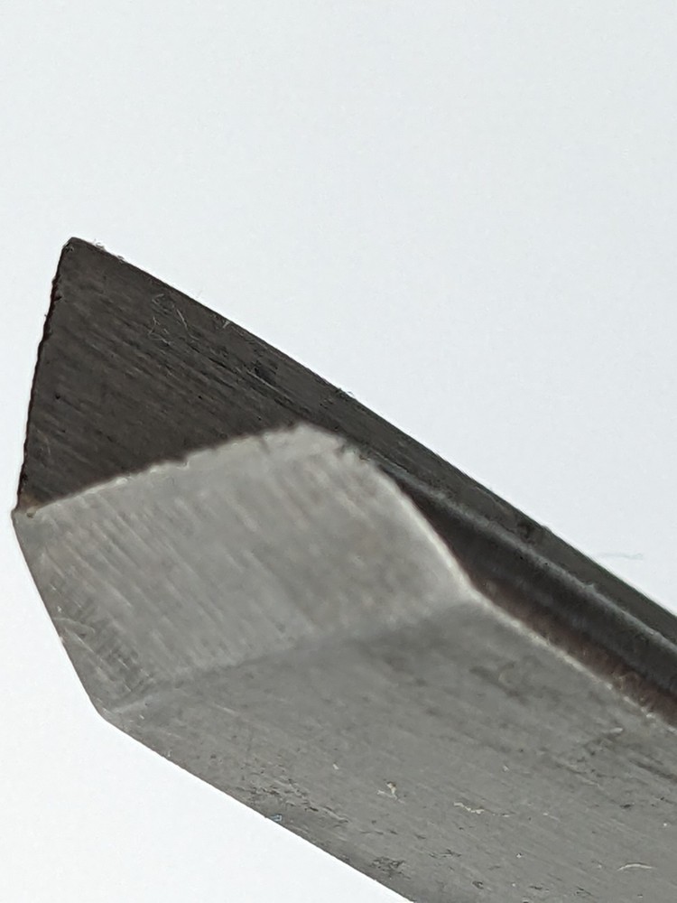 Marples #45 V‑Tool – 45° Parting Tool – Sheffield Carving Chisel