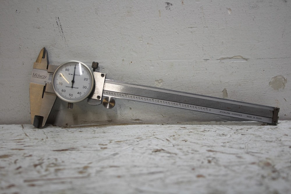 Midway Caliper gauge 0"-6"    USED