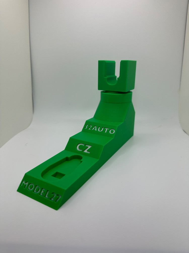 Custom Pistol Stand designed for FNH CZ model 27 3D Printed safe storage