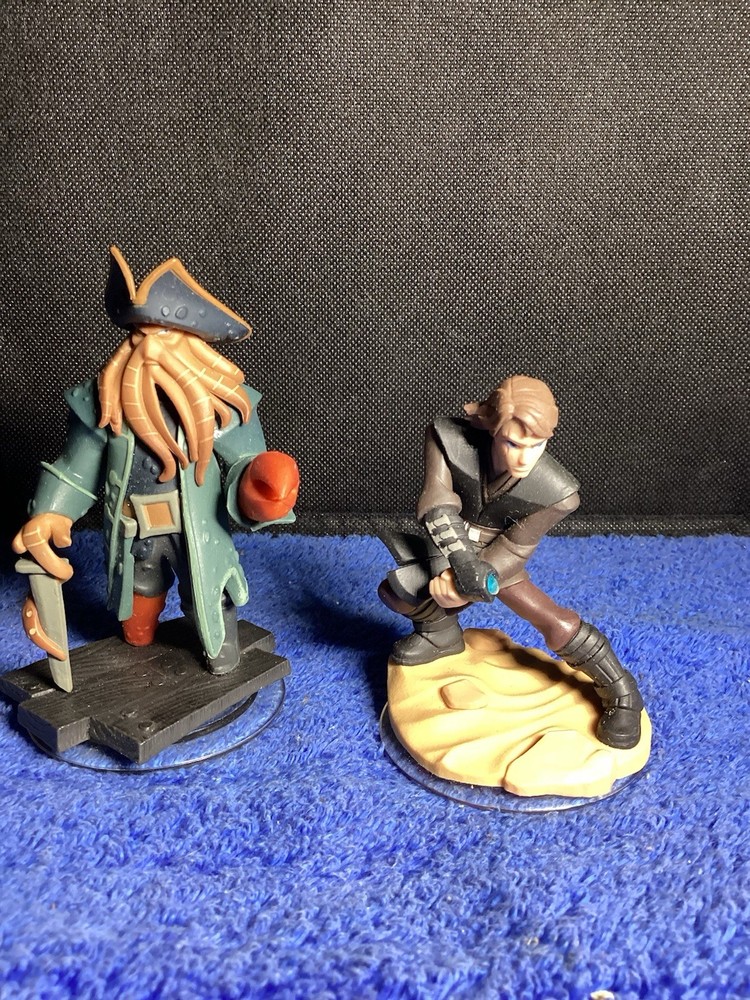 Disney Infinity Series Figures “Davy Jones” “Anakin SkyWalker”