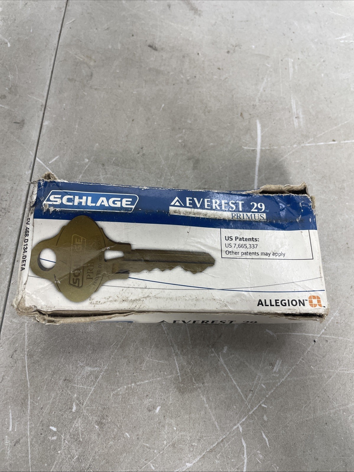 Lot of 50 Schlage Everest 29 .35-012-EV.468.D145.DETA Key Blanks D134 35-012-EV