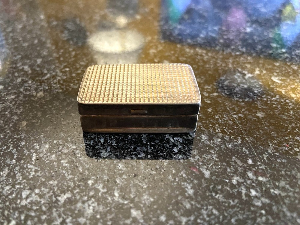 Cartier Sterling Silve Pillbox ✅