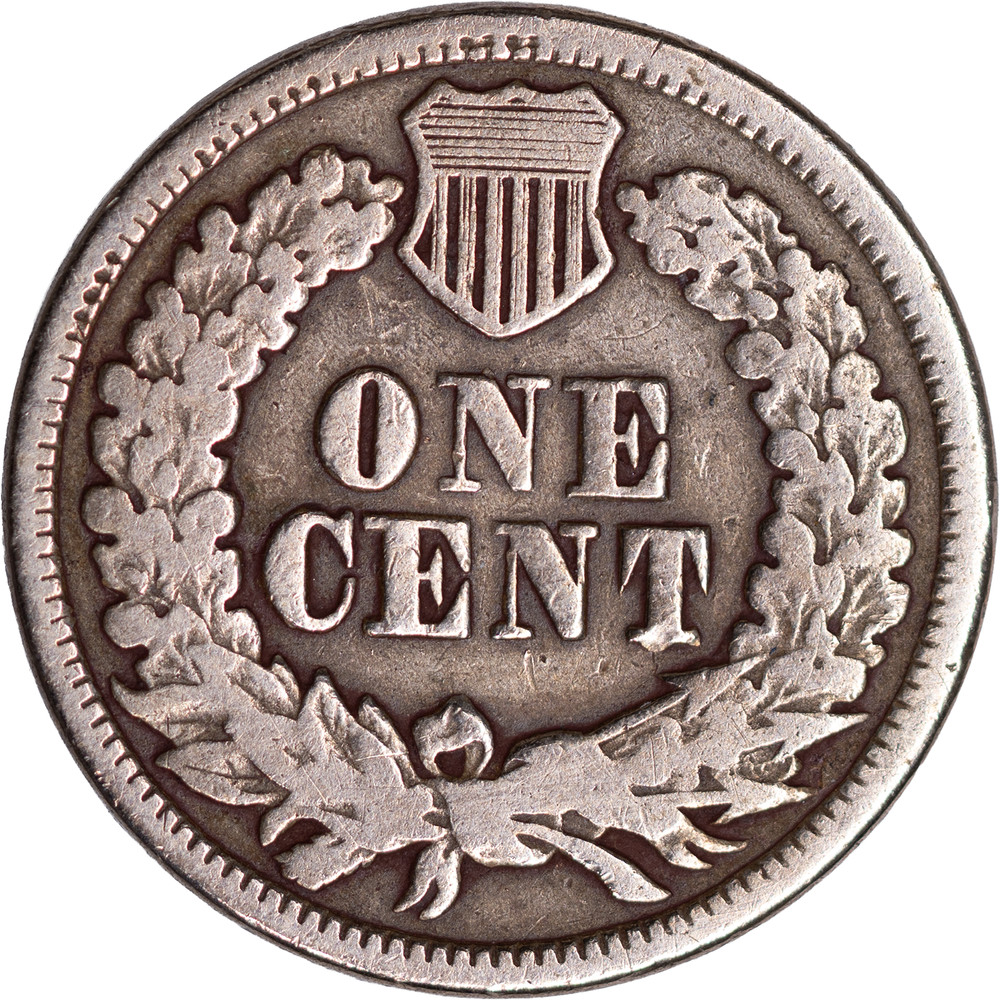 1863 Indian Head Cent ~ Good Details