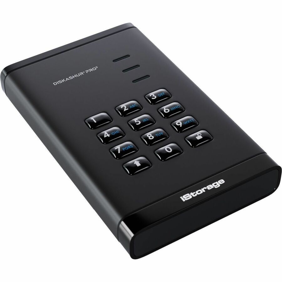 iStorage diskAshur PRO3 2 TB Portable Solid State Drive | FIPS 140-3 Level 3 Pen