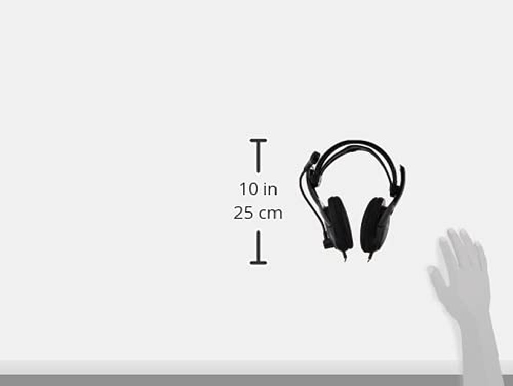 Koss SB40 Computer Headset with Microphone, Black One Size