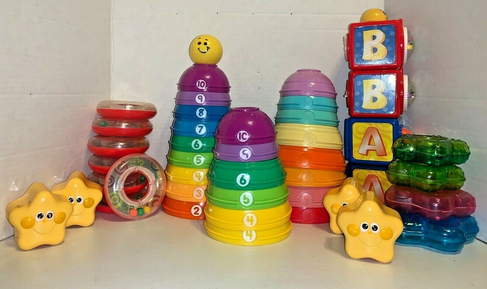 Fisher Price REPLACEMENT Pieces - Stacking Toys & Stacking Nesting Ball