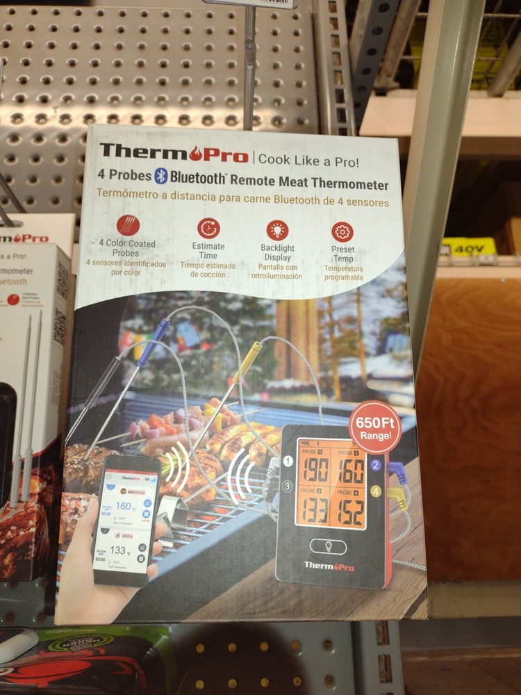 Therm Pro Bluetooth Remote Meat Thermometer