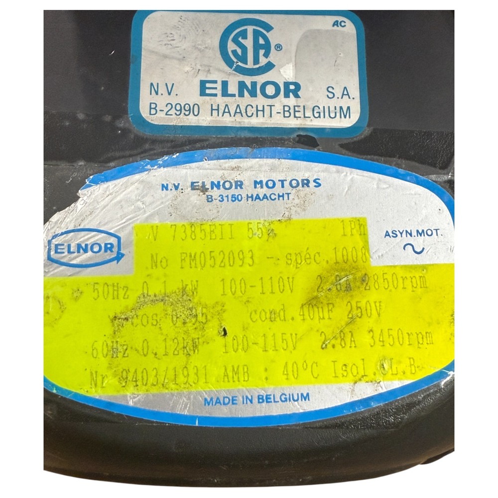 Alcatel Vacuum Pump 2002