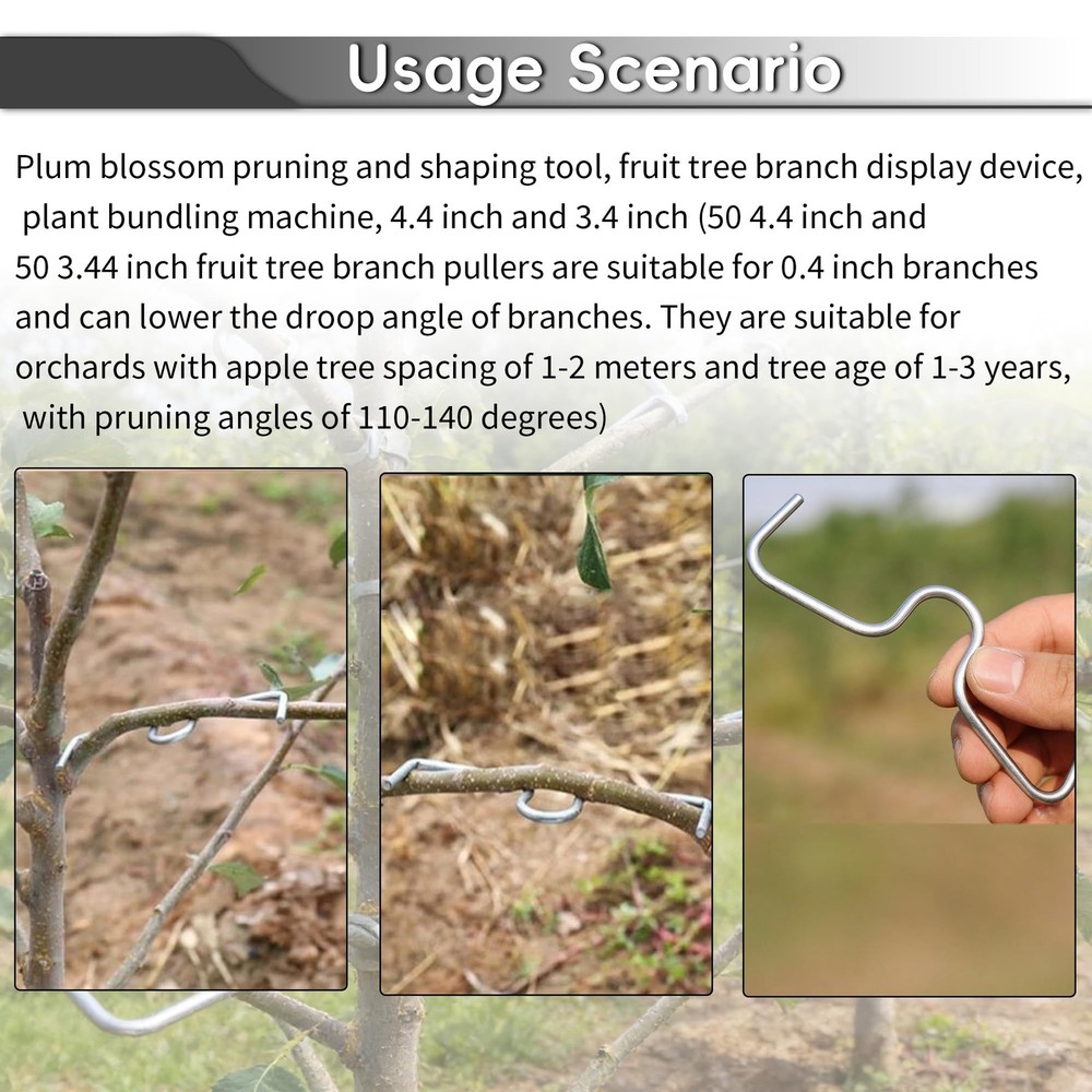 Plum Tree Open Angle Pull Branch Stereotyped Branch Bending Tool Fruit Branch...