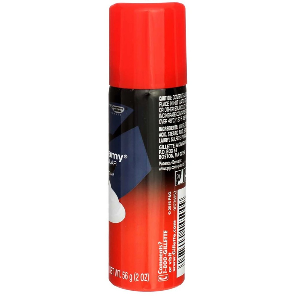 Gillette Foamy Regular Shaving Cream, Regular, 2 oz