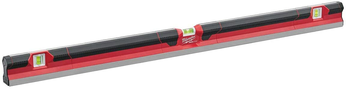 Milwaukee 48" Aluminum Redstick Concrete Screed Level Non Magnetic 4FT MLCON48