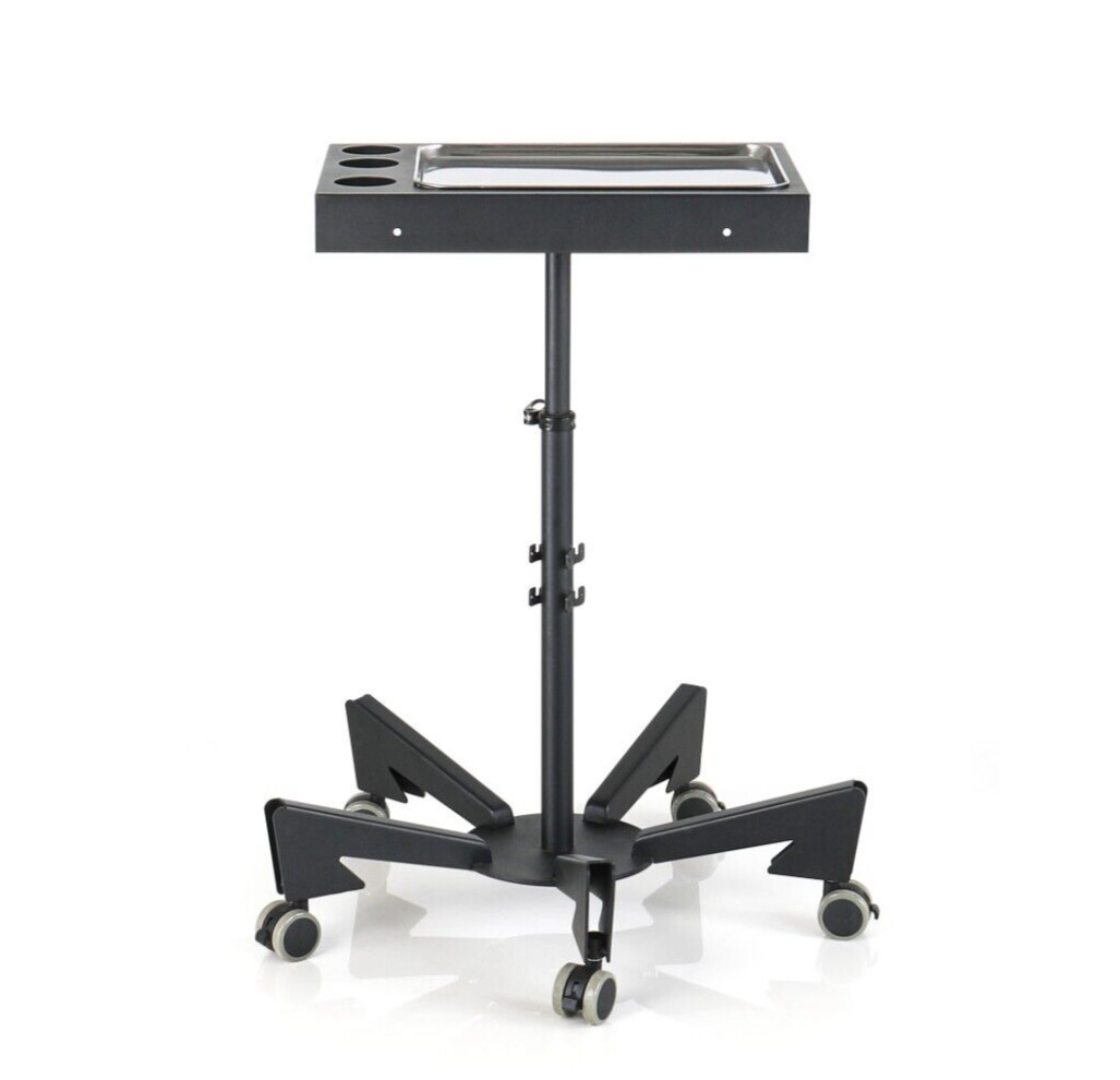 Tattoo rolling tray portable tattoo tray tattoo stand Moblie tattoo workstation