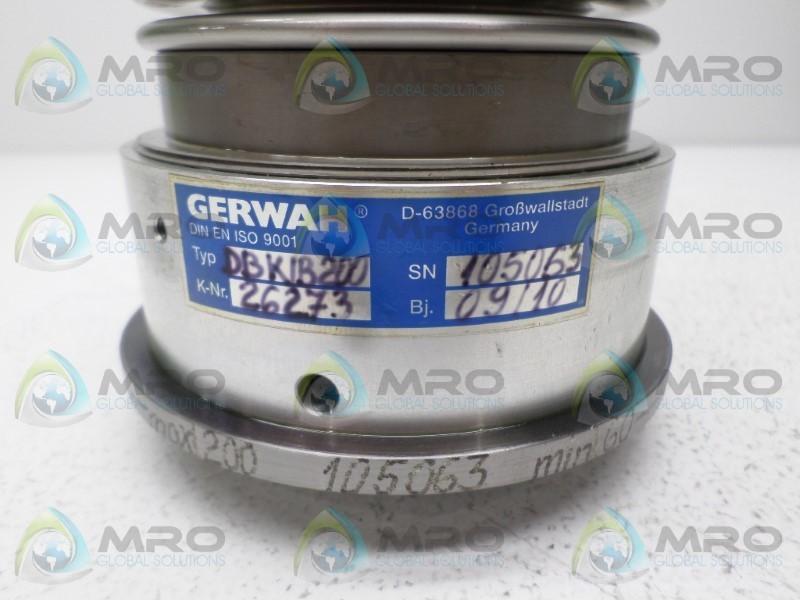 GERWAH DBK1B200 FLEXIBLE COUPLING NSNP