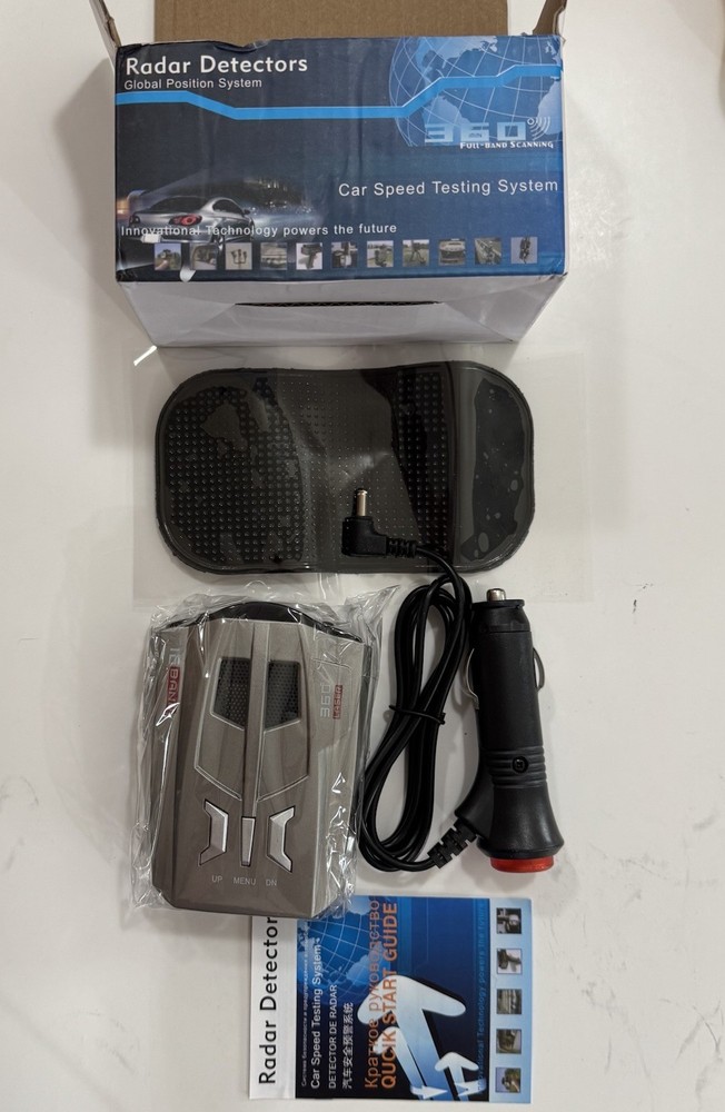 Radar Detectors Global Position System 360 Full Band Speed Testing System E13