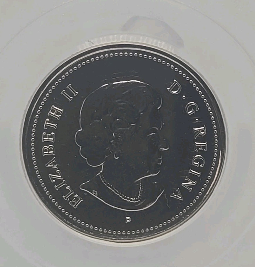 2004-P CANADA 25 CENT MOOSE PCGS MS68