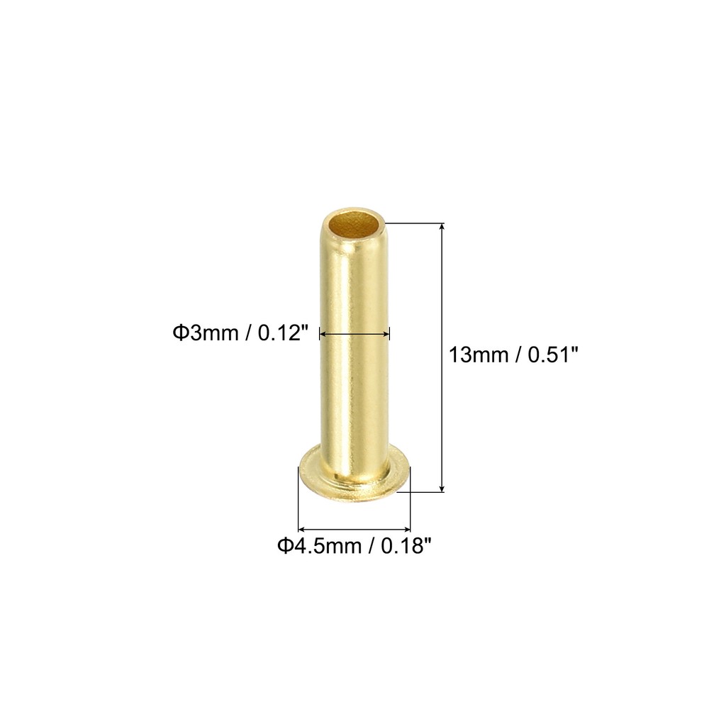 10pcs 3/16" Tube ID Brass Compression Insert Insert Tube Compression Fitting