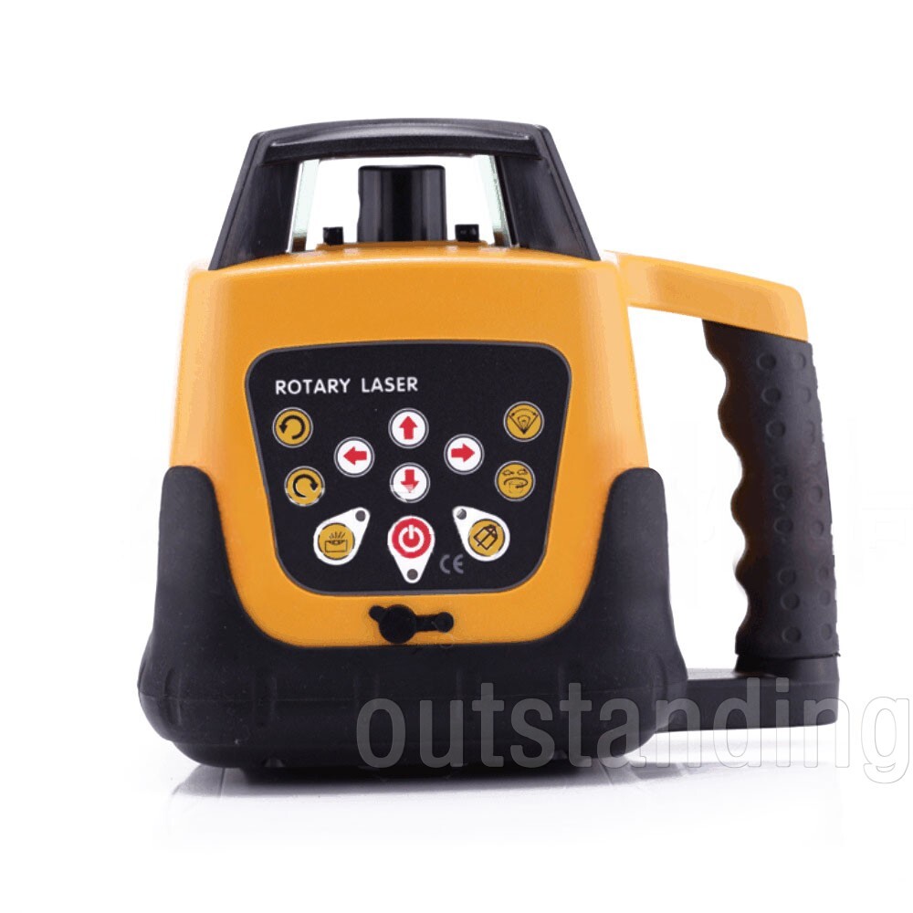 Automatic Self Leveling Rotary Laser Level Speed Angle Adjustable 500m Distance