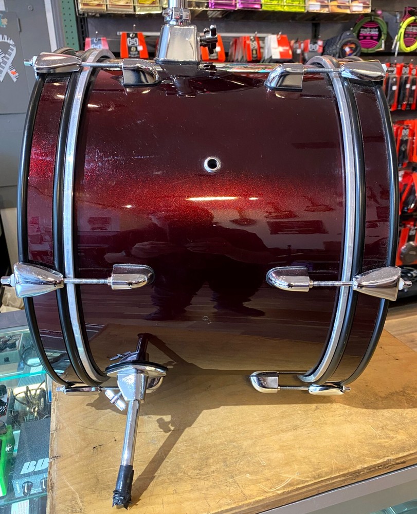 Ludwig Accent CS Combo Junior Gloss Red Sparkle Finish 2-Piece Drum Shell Pack
