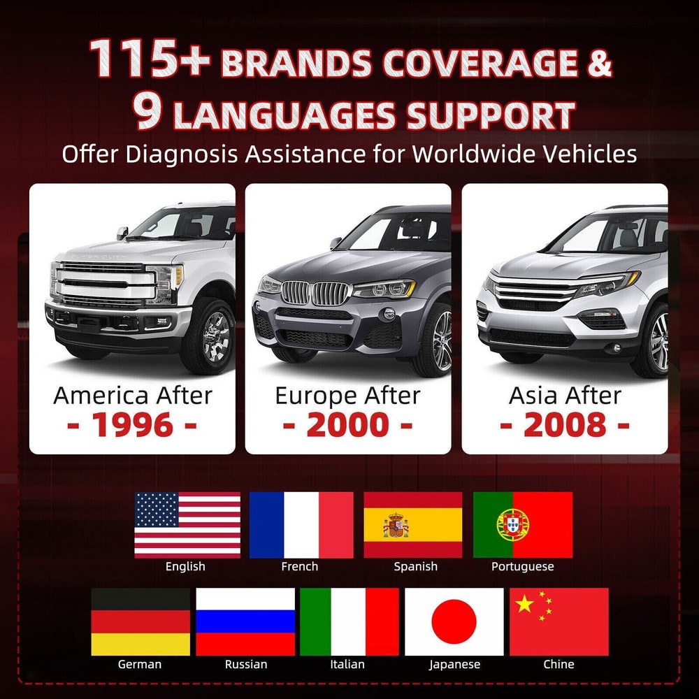 Audi Q7 Q8 Diagnostic Bluetooth Dongle Smartphone APP Car Fault Code Scanner Kit