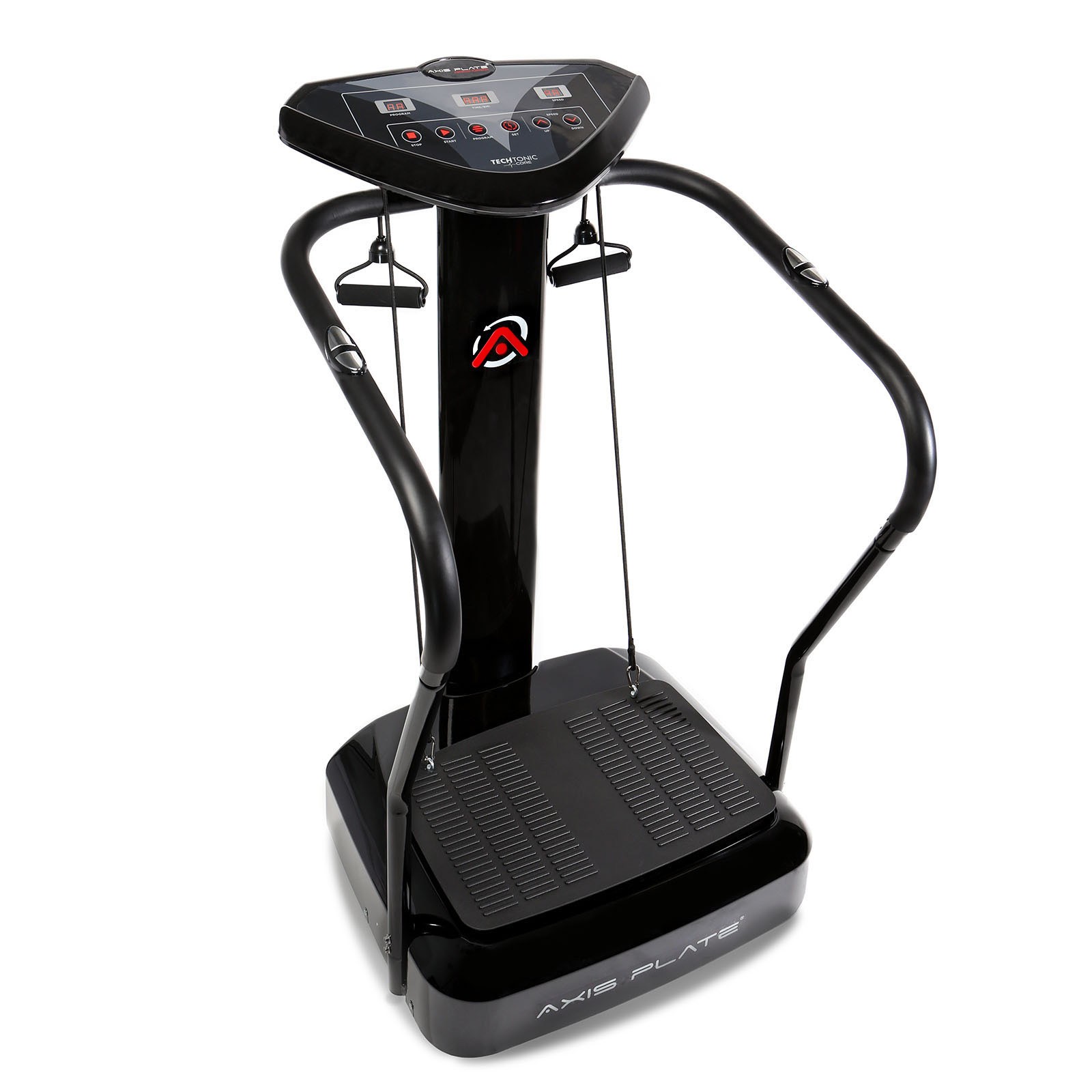 OPEN BOX - Vibration Machine Full Body Platform Fitness Vibration Plate w Straps
