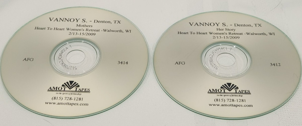 Al Anon Steps 10-12 Vannoy Shaw & Tom I CD Sets Self Help