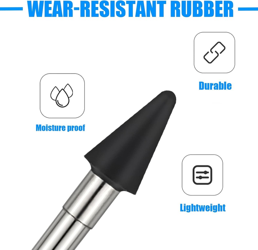 Slim Pen 2 Tips (2 Pack) Replacement fits for Surface 2, Black