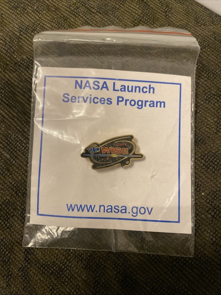 Rare NASA Launch Services Program Pin WISE NIP