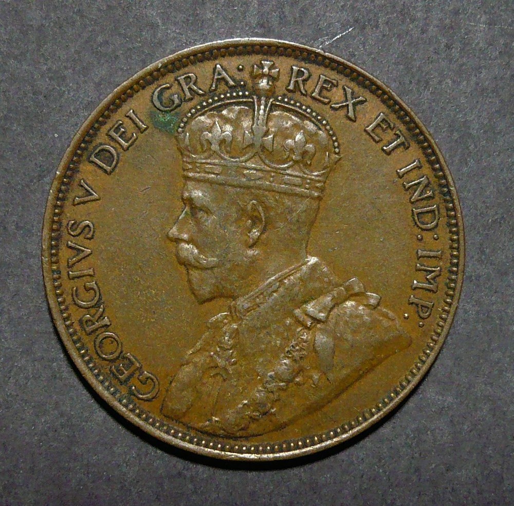 1920C Newfoundland Large 1 Cent